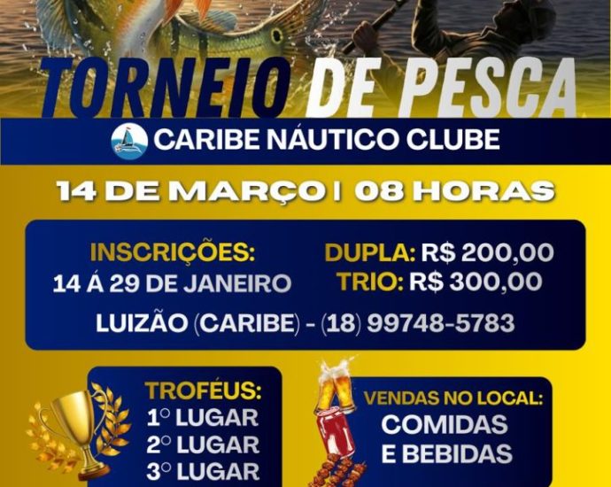TORNEIO DE PESCA EM CASTILHO 2026
