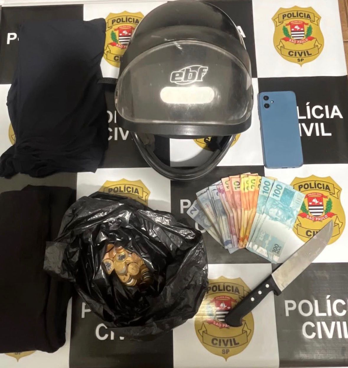 ROUBO EM MIRANDÓPOLIS: POLÍCIA MILITAR PRENDE SUSPEITO