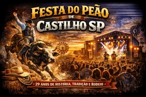 FESTA DO PEÃO DE CASTILHO SP: 29 ANOS DE HISTÓRIA, TRADIÇÃO E RODEIO