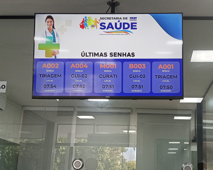 SISTEMA DE SENHAS EM ITAPURA GARANTE 5 AVANÇOS NO ATENDIMENTO DA UBS II