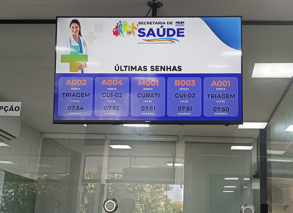 SISTEMA DE SENHAS EM ITAPURA GARANTE 5 AVANÇOS NO ATENDIMENTO DA UBS II