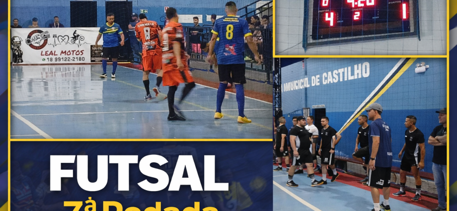 FUTSAL DE FÉRIAS 2026 EM CASTILHO: 7ª RODADA TEM JOGO TURBULENTO E VITÓRIA DO ATLETICANOS