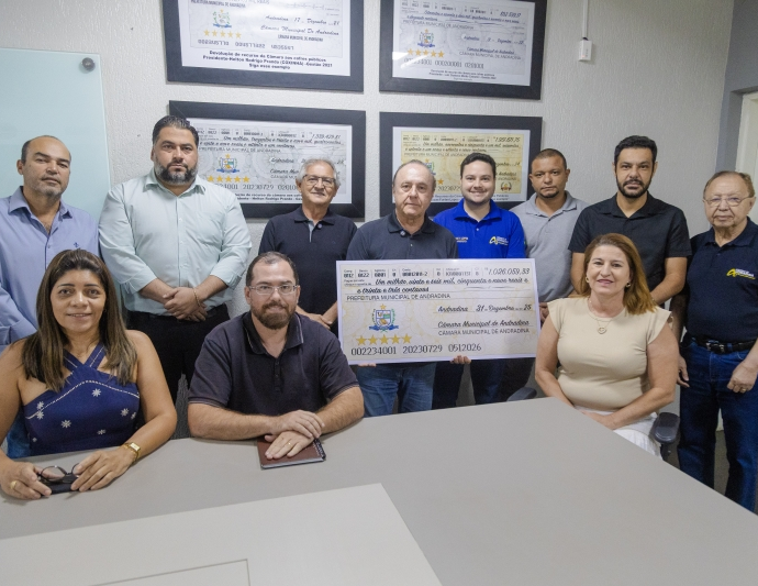 CAMARA DE ANDRADINA SP DEVOLVE MAIS DE R$ 1 MILHÃO EM 2026 E PEDE INVESTIMENTO NO ESPORTE