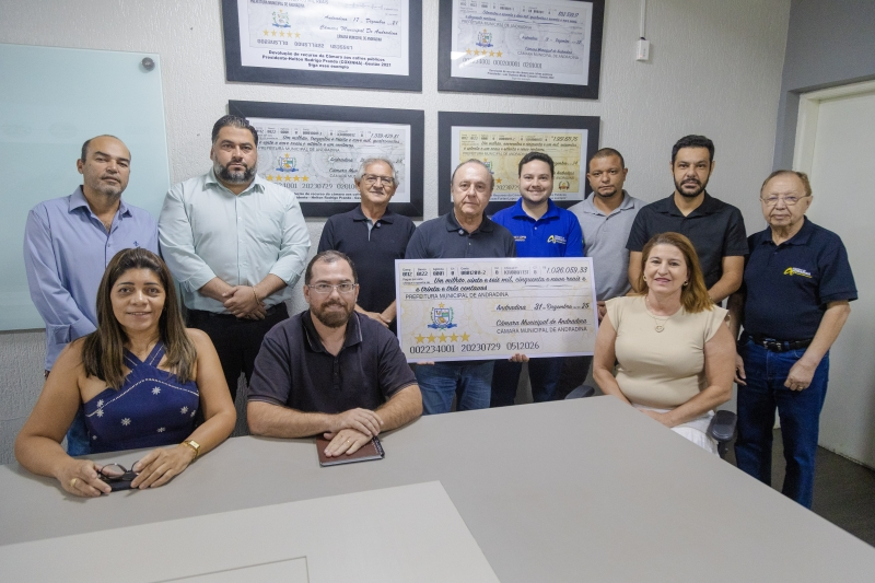 CAMARA DE ANDRADINA SP DEVOLVE MAIS DE R$ 1 MILHÃO EM 2026 E PEDE INVESTIMENTO NO ESPORTE