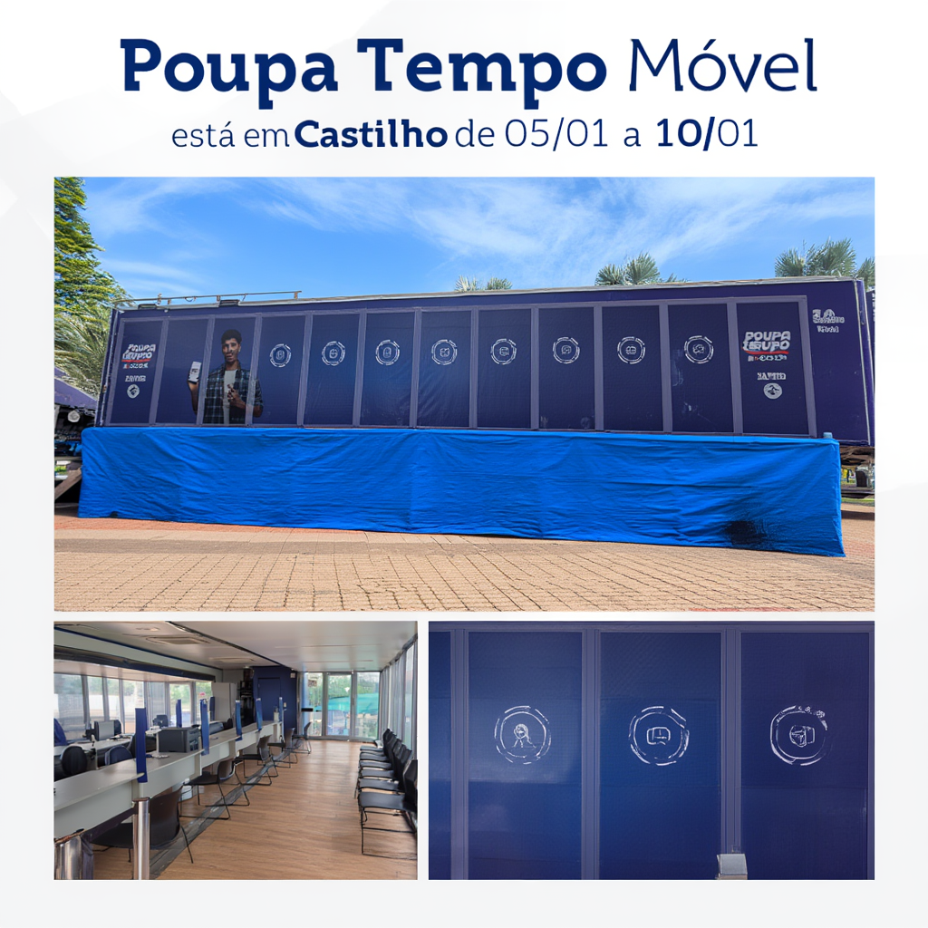 POUPA TEMPO CASTILHO SP