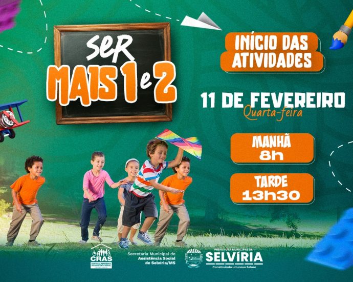 SER MAIS: RETOMADA DAS ATIVIDADES EM SELVÍRIA