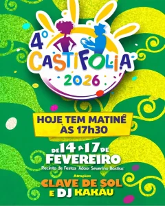 Castifolia hoje terá 9 horas seguidas de festa em Castilho