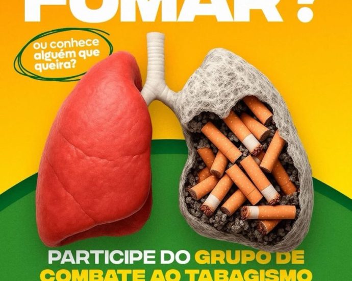 COMBATE AO TABAGISMO: UBS LARANJEIRAS LANÇA GRUPO DE APOIO