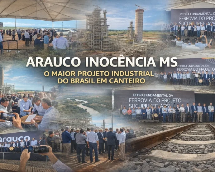 Arauco Inocência MS: o projeto que já é maior que a cidade e redefine o futuro do Mato Grosso do Sul
