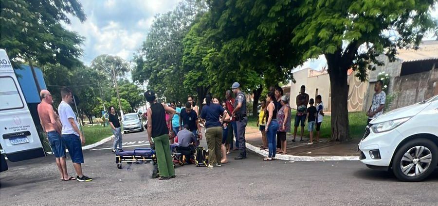 ATROPELAMENTO GRAVE EM CASTILHO: AVÔ E NETO FERIDOS