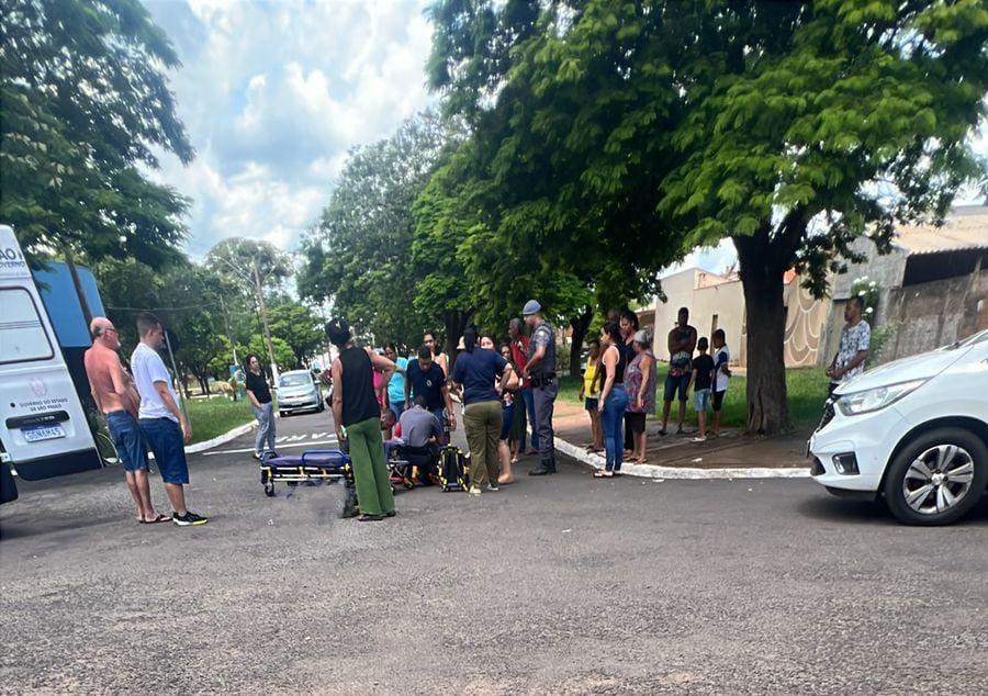 ATROPELAMENTO GRAVE EM CASTILHO: AVÔ E NETO FERIDOS