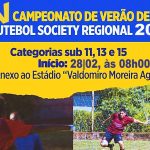 CAMPEONATO SOCIETY DE VERÃO: INÍCIO EM CASTILHO