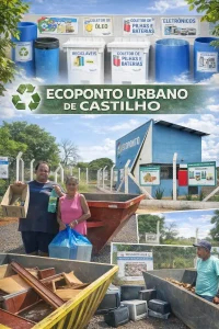 ECOPONTO EM CASTILHO COMPLETA 2 MESES E MUDA HÁBITOS URBANOS