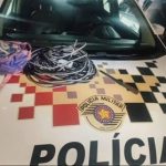 FURTO DE FIAÇÕES ELÉTRICAS EM CASTILHO: PM PRENDE SUSPEITOS