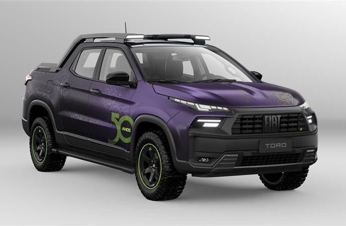 Fiat Lança Toro Exclusiva para Comemorar 50 Anos no Brasil Durante o Lollapalooza 2026