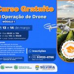 Curso Gratuito de Operação de Drones em Selvíria: Inscrições Abertas
