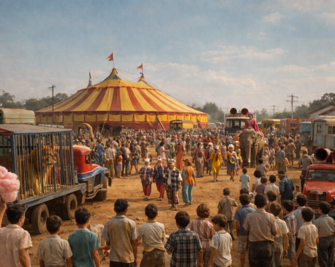 A Chegada do Circo em Mirandópolis: Uma Experiência Inesquecível