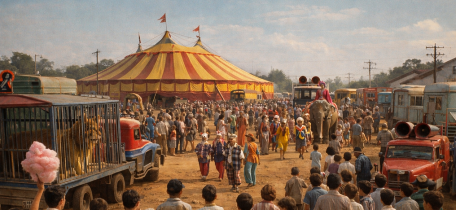 A Chegada do Circo em Mirandópolis: Uma Experiência Inesquecível