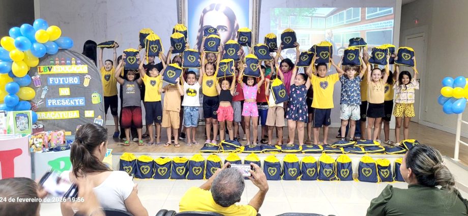LBV Promove Entrega de Kits Pedagógicos a Famílias em Vulnerabilidade Social