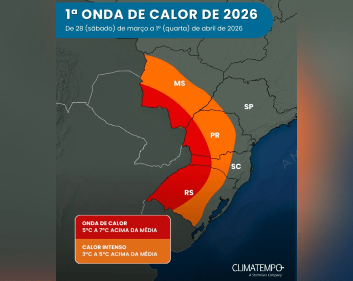 Onda de Calor: Mapa das Regiões Atingidas e Previsões para o Fim de Semana