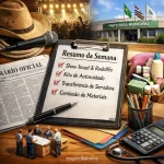 RESUMO DA SEMANA DO DIÁRIO OFICIAL DE CASTILHO: 5 ATOS IMPORTANTES