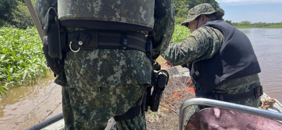 APREENSÃO DE REDE DE PESCA IRREGULAR EM CASTILHO