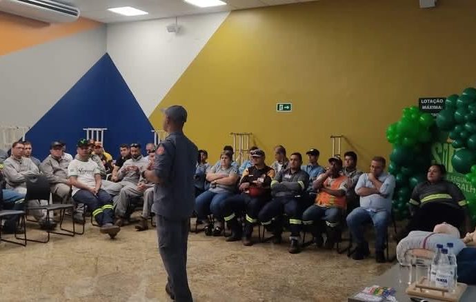 PRIMEIROS SOCORROS: PALESTRA DO CORPO DE BOMBEIROS
