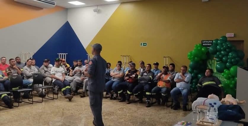 PRIMEIROS SOCORROS: PALESTRA DO CORPO DE BOMBEIROS