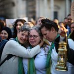 Mães Palestinas e Israelenses Marcham pela Paz em Roma