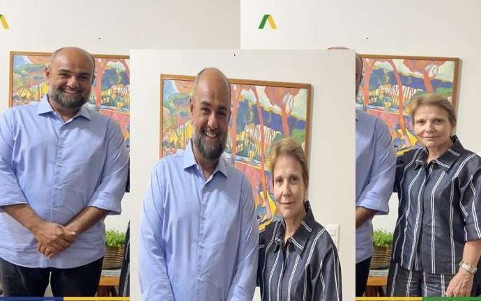 Convite de Tereza Cristina a Fernando Jurado para as Eleições de 2026