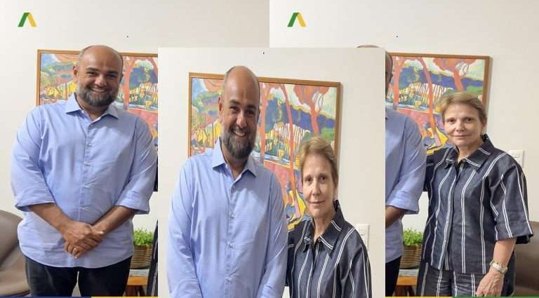 Convite de Tereza Cristina a Fernando Jurado para as Eleições de 2026