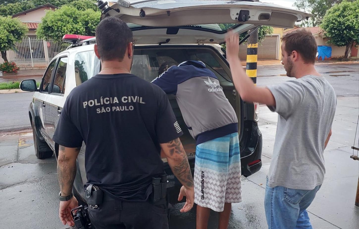 POLÍCIA CIVIL DE CASTILHO PRENDE ALUNO POR TRÁFICO DE DROGAS