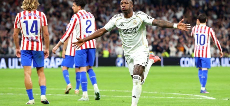 Vini Jr brilha e Real Madrid supera Atlético em emocionante clássico