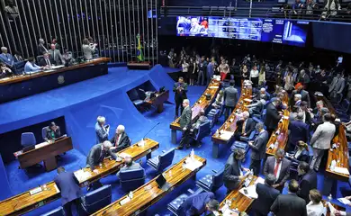Brasília (DF), 12/12/2024 - Sessão do Senado Federal deliberativa extraordinária. Foto: Antônio Cruz/Agência Brasil