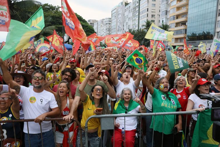 Ato em Defesa da Democracia e de Lula Reúne Multidões em Copacabana