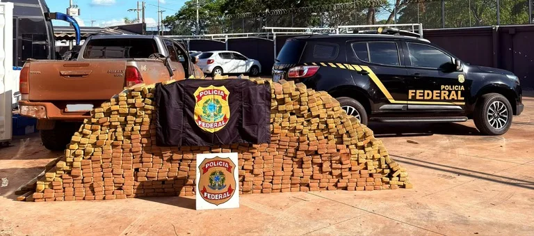 Polícia Federal Realiza Grande Apreensão de Maconha em Três Lagoas
