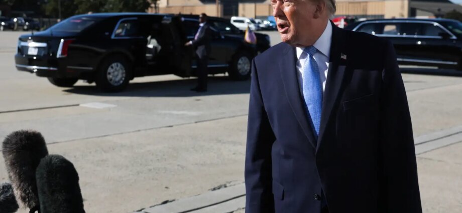 Trump diz que não vai se envolver em declaração de Flávio Bolsonaro sobre eleição brasileira