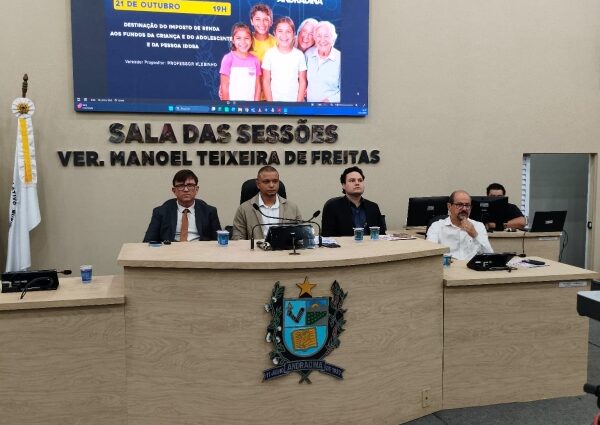 Audiência pública em Andradina explica destinação do Imposto de Renda a fundos municipais