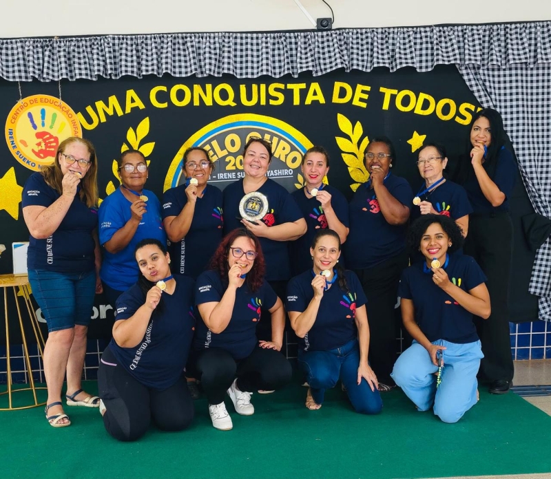 Noticia cei-irene-sueko-miyashiro-celebra-selo-ouro-na-educacao