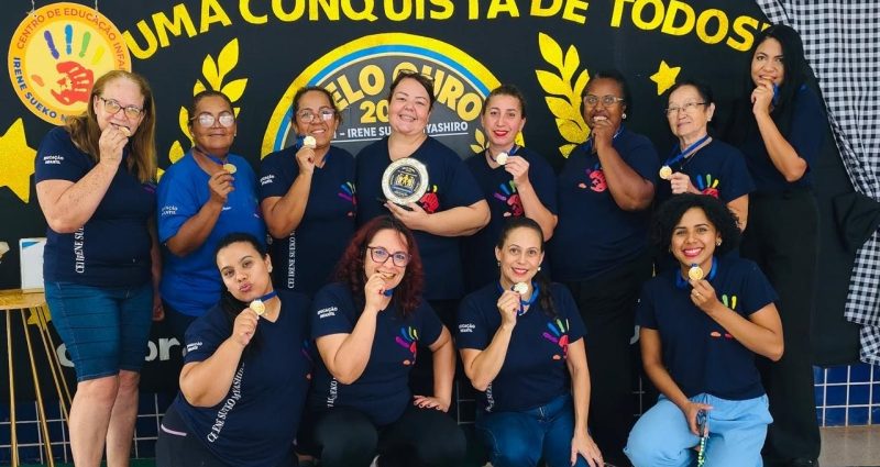 CEI Irene Sueko Miyashiro conquista Selo Ouro e destaca práticas de educação infantil em Andradina