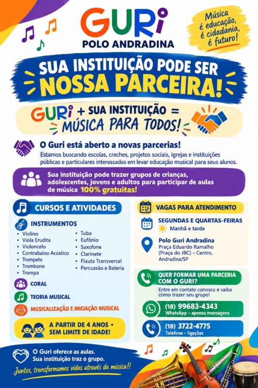 Noticia projeto-guri-abre-chamada-para-parcerias-com-instituicoes-em-andradina