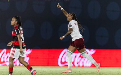 Rio de Janeiro (RJ), 11/10/2026 - Lance de jogo entre Flamengo e Fluminense em partida válida pelo Campeonato Brasileiro de Futebol Feminino 2026. Foto: Marina Garcia/Fluminense FC