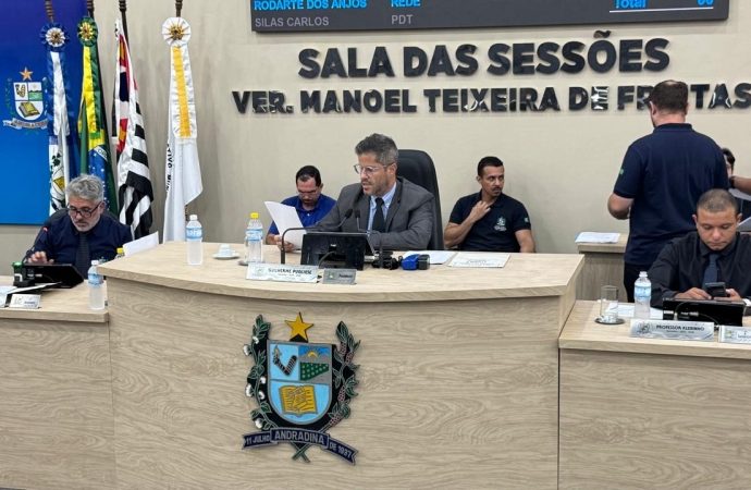 Câmara de Andradina Aprova 17 Propostas na 33ª Sessão Ordinária