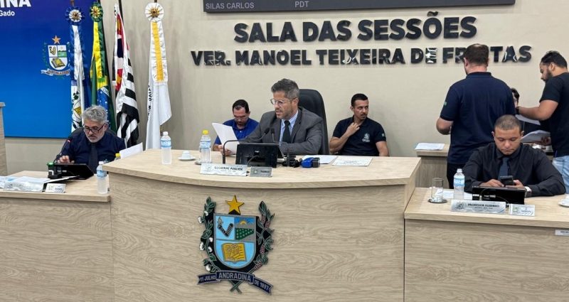 Câmara de Andradina Aprova 17 Propostas na 33ª Sessão Ordinária