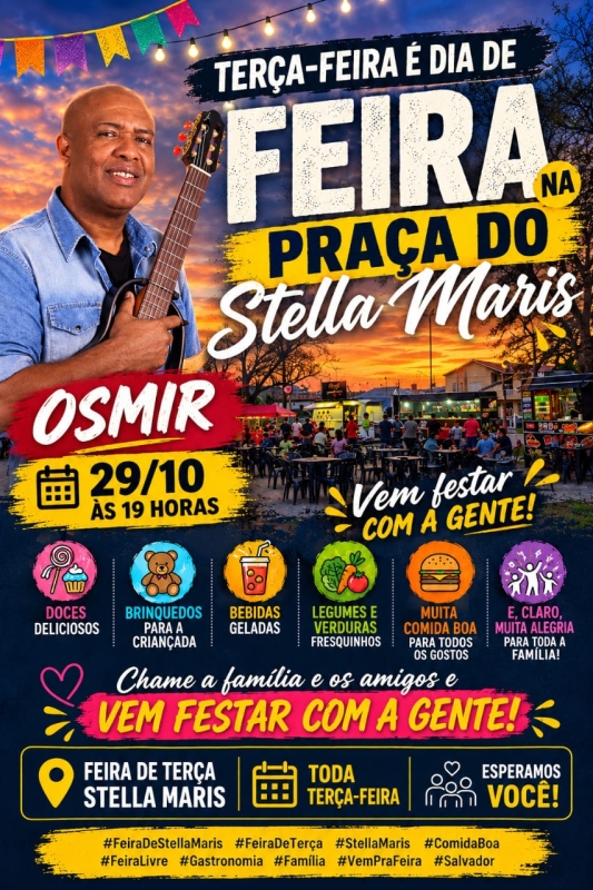 Noticia praca-do-stella-maris-recebe-edicao-especial-da-feira-de-terca-com-musica-ao-vivo
