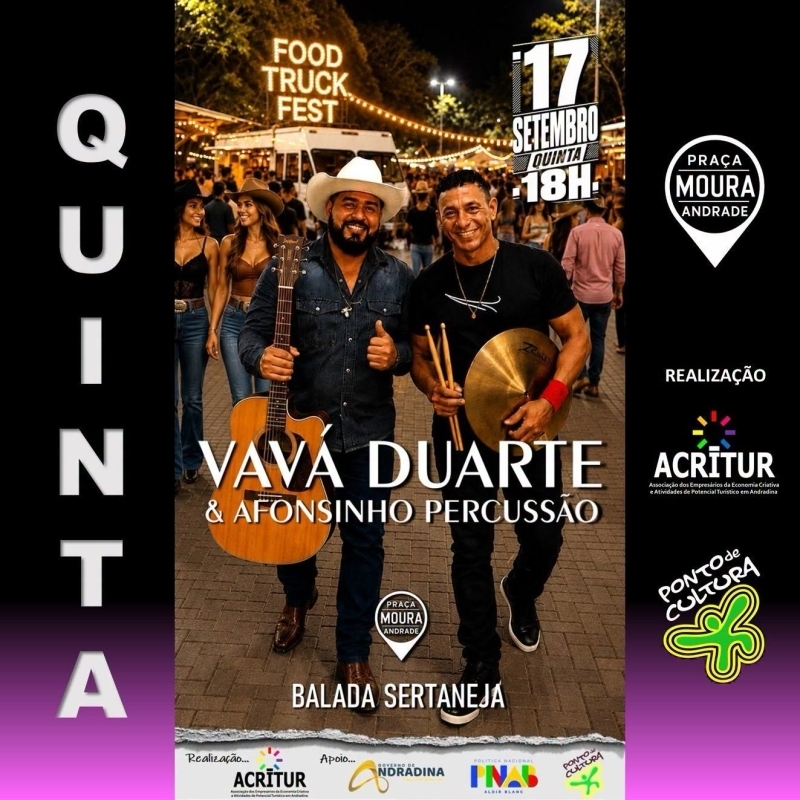 Noticia vava-duarte--afonsinho-percussao-sao-atracoes-de-hoje-no-food-truck-fest