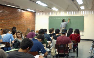 Sala de aula, cursinho