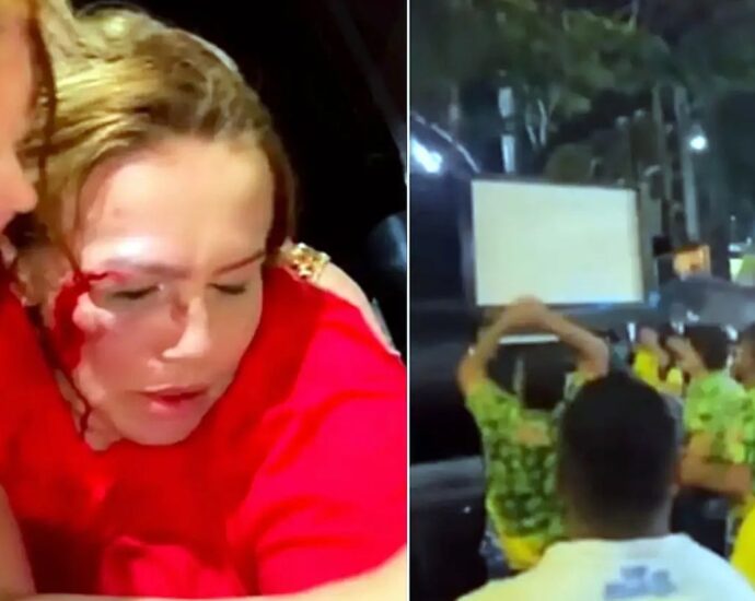 Vereadora do PT é atingida no rosto durante carreata em Montes Claros