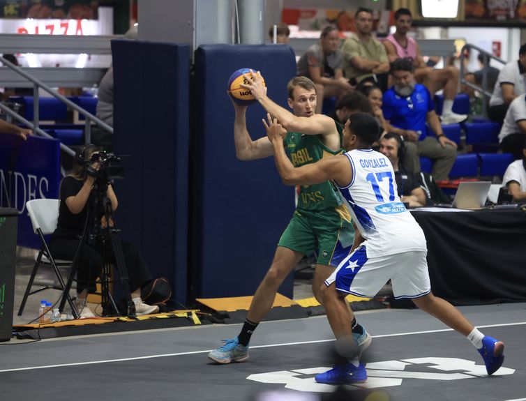 Brasil avança às quartas da AmeriCup de basquete masculino 3x3