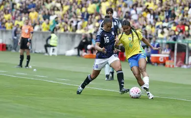 Seleção feminina vence por 3 a 1 primeiro de dois amistosos contra a Argentina - outubro/2026